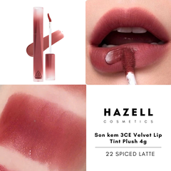 Son kem 3CE Velvet Lip Tint Plush 4g - HNK