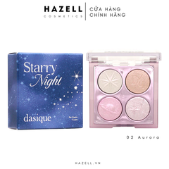 Bảng phấn nhũ mắt 4 ô Dasique Starry Night Shadow Palette - HNK