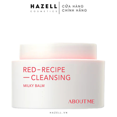 Sáp tẩy trang About Me Red Recipe Cleansing Milky Balm 90ml
