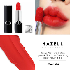 Son Thỏi Dior Rouge Couture Colour Lipstick Floral Lip Care Long Wear Velvet 3.5g