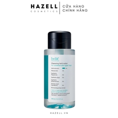 Nước tẩy trang BELIF Cleansing Herb Water 300ml - HÀNG NHẬP KHẨU