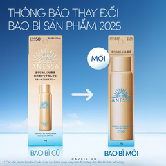 Xịt Chống Nắng Anessa Perfect UV Sunscreen Skincare Spray A SPF50+ PA++++ 60g - HNK