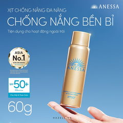 Xịt Chống Nắng Anessa Perfect UV Sunscreen Skincare Spray A SPF50+ PA++++ 60g - HNK