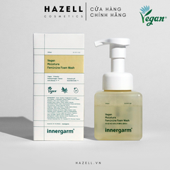 Dung dịch vệ sinh phụ nữ Innergarm Vegan Moisture Feminine Foam Wash 200ml