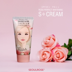 Kem dưỡng trắng da, chống nắng SeoulRose Rosa Perfect Whitening S+ Cream SPF35/PA++ 50g