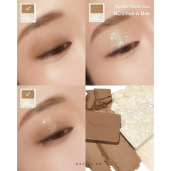 Bảng phấn mắt 2 ô UNLEASHIA Tap Me Palette Duo 8.4g