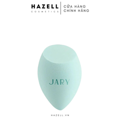 Mút trang điểm Jary Makeup Sponge Fullbox S1 - Quả Olive Cắt Vát Phần Đáy - HÀNG NHẬP KHẨU