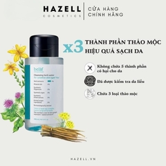 Nước tẩy trang BELIF Cleansing Herb Water 300ml - HÀNG NHẬP KHẨU