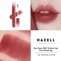 Son kem 3CE Velvet Lip Tint Plush 4g - HNK
