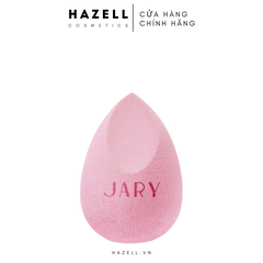 Mút trang điểm Jary Makeup Sponge Fullbox S3 - Quả Olive Cắt Vát Phần Đỉnh - HÀNG NHẬP KHẨU