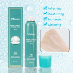Xịt chống nắng JMsolution Marine Liminous Pearl 180ml - HNK