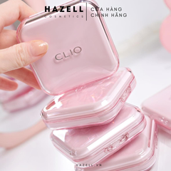 Phấn nước Clio Kill Cover Mesh Glow Essential Cushion SPF 50+ PA++++ Tặng Kèm Túi Gấu Dâu