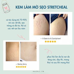 Kem trị rạn da và chống sẹo Stretcheal Anti Stretch Marks & Scars Cream 180ml - HNK