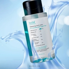 Nước tẩy trang BELIF Cleansing Herb Water 300ml - HÀNG NHẬP KHẨU