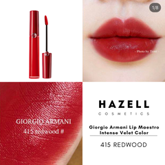 Son kem Giorgio Armani Lip Maestro Intense Velet Color 6.5ml - HÀNG NHẬP KHẨU