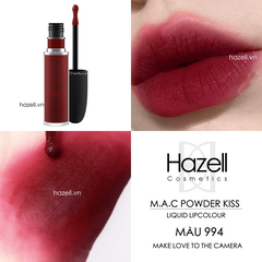 Son kem lì M.A.C Powder Kiss Liquid Lipcolour 5ml