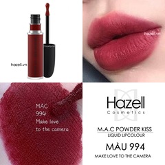 Son kem lì M.A.C Powder Kiss Liquid Lipcolour 5ml