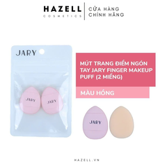 Mút trang điểm ngón tay Jary Finger Makeup Puff (set 2 cái)