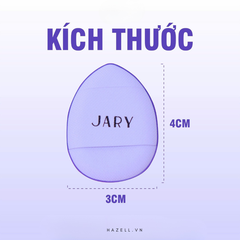 Mút trang điểm ngón tay Jary Finger Makeup Puff (set 2 cái)