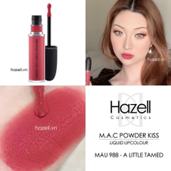 Son kem lì M.A.C Powder Kiss Liquid Lipcolour 5ml