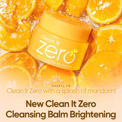 Sáp Tẩy Trang BANILA CO Clean it Zero Mandari-C Cleansing Balm Brightening 100ml