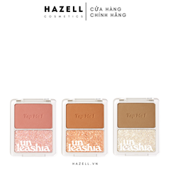 Bảng phấn mắt 2 ô UNLEASHIA Tap Me Palette Duo 8.4g