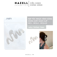 Kẹp tóc nhựa hình sóng xoắn JARY Hair Clip HC1 - HÀNG NHẬP KHẨU