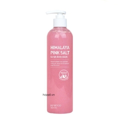 Sữa tắm muối hồng BEBECO Himalaya Pink Salt Scrub Body Wash 500ml