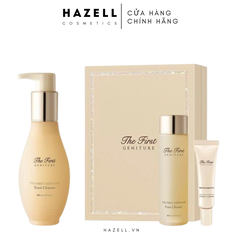 Sữa rửa mặt OHUI The First Geniture Foam Cleanser 200ml - Tặng Sữa rửa mặt 80ml + Kem chống nắng 10ml - HNK
