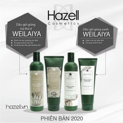 Bộ Gội Xả Gừng Weilaiya Ginger (Xanh Trắng)
