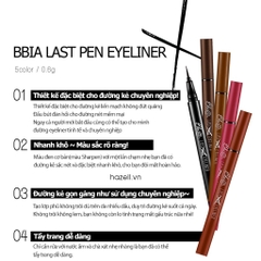 Kẻ mắt nước Bbia Last Pen Eyeliner 0.6g