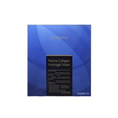 Mặt nạ Collagen Tươi Celderma Marine Collagen Hydrogel Mask ( Xanh )
