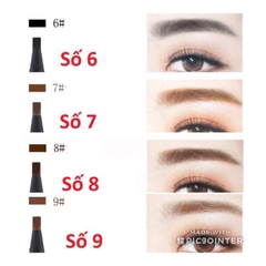 Chì mày phẩy sợi Haozhuang Make Up Milano Eyebrow Pencil