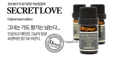 Nước hoa vùng kín Dionel Secret Love Black Edition 5ml (Đen)