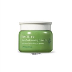 Kem dưỡng ẩm trà xanh ngừa mụn Innisfree Green Tea Balancing Cream 50ml