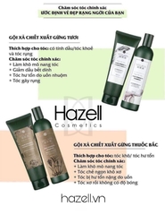 Bộ Gội Xả Gừng Weilaiya Ginger (Xanh Trắng)