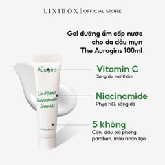 ( Quà tặng ) - Gel dưỡng ẩm The Auragins Skin Rescue Brightening Gel Cream 10ml