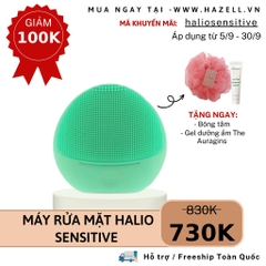 Máy Rửa Mặt Dành Cho Da Nhạy Cảm Halio Sensitive Facial Cleansing & Massaging Device