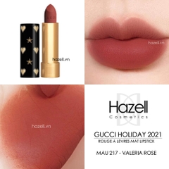 Son Thỏi Gucci Holiday 2021 Rouge à Lèvres Mat Lipstick 3.5g