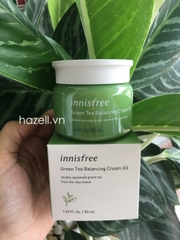 Kem dưỡng ẩm trà xanh ngừa mụn Innisfree Green Tea Balancing Cream 50ml