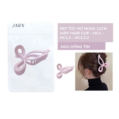 Kẹp tóc nơ nhựa 11cm JARY Hair Clip HC1 - HNK