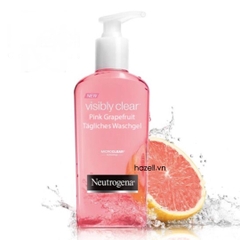 Sữa Rửa Mặt BƯỞI HỒNG NEUTROGENA Visibly Clear Pink Grapefruit Tagliches Waschgel 200ml  ( DẠNG VÒI )