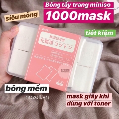 Bông MINISO - Hộp 1000 Miếng