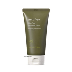 Sữa rửa mặt dưỡng ẩm sâu ô liu vàng innisfree Olive Real Cleansing Foam 150ml