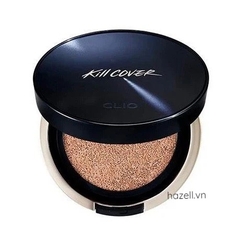 Phấn nước CLIO Kill Cover Founwear Cushion All New SPF50+ PA+++ (Kèm lõi refill) 15g*2x