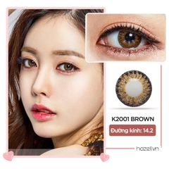 Lens K2001 Brown 0.00 ( Một ngày )