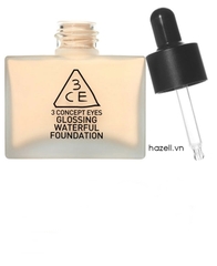 Kem nền 3CE Glossing Waterful Foundation 40g