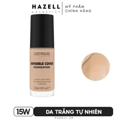 Kem nền Catrice Invisible Cover Foundation 30ml - HÀNG NHẬP KHẨU
