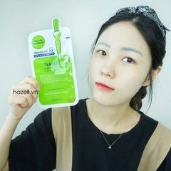 Mặt nạ MEDIHEAL Upgrade EX.x3 - TeaTree Care Solution Essential Mask Ex - XANH LÁ