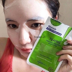 Mặt nạ MEDIHEAL Upgrade EX.x3 - TeaTree Care Solution Essential Mask Ex - XANH LÁ